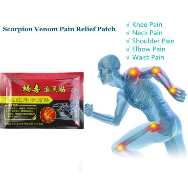 scorpion venom neck pain relief
