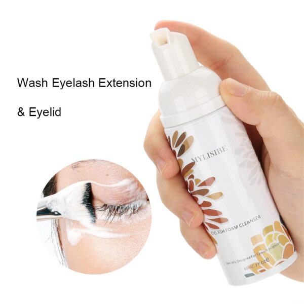 gentle cleansing eyelash shampoo
