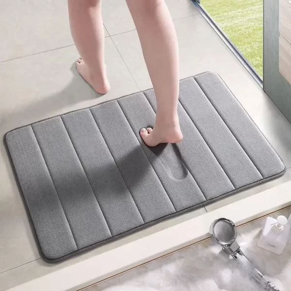 Super Absorbent Memory Foam Bath Mat