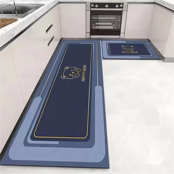 Kitchen/Bathroom Soft Washable Anti-Slip Floor Mat