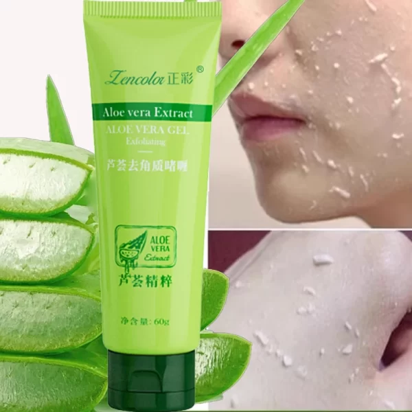 Peeling Aloe Vera Exfoliating Gel Facial Scrub