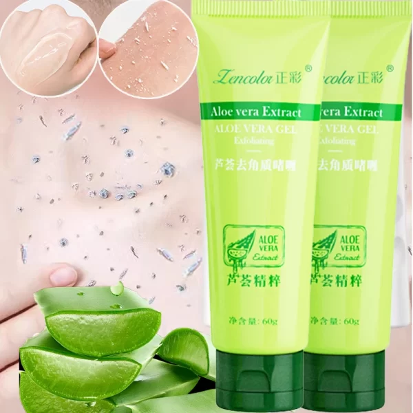 Peeling Aloe Vera Exfoliating Gel Facial Scrub