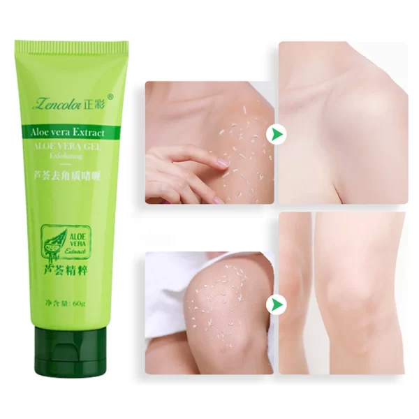 Peeling Aloe Vera Exfoliating Gel Facial Scrub