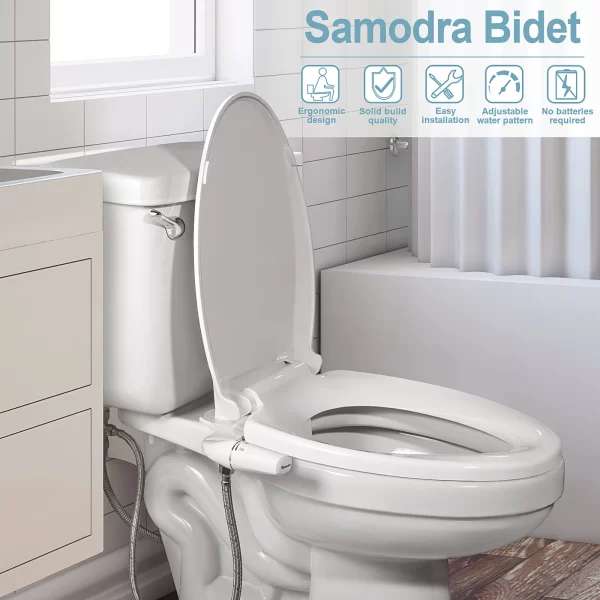 Bidet Ultra-Slim Toilet Seat Attachment