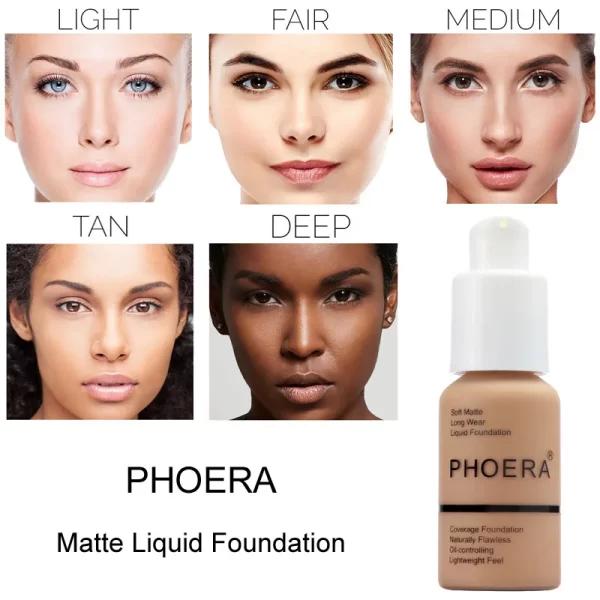 Waterproof Foundation Whitening Matte Concealer Makeup