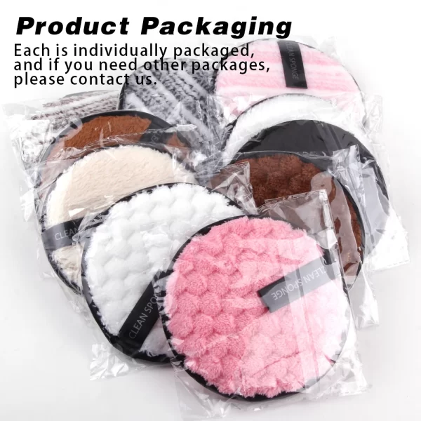 Reusable Cotton Makeup Remover Pads