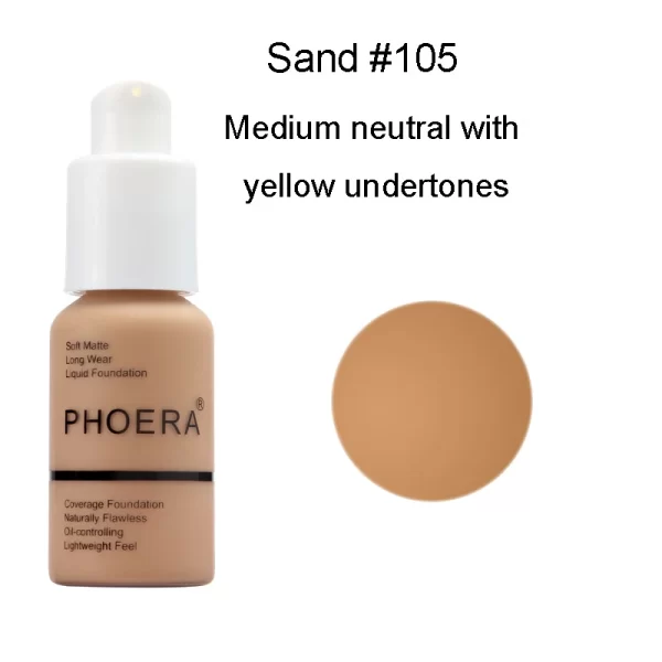 Waterproof Foundation Whitening Matte Concealer Makeup