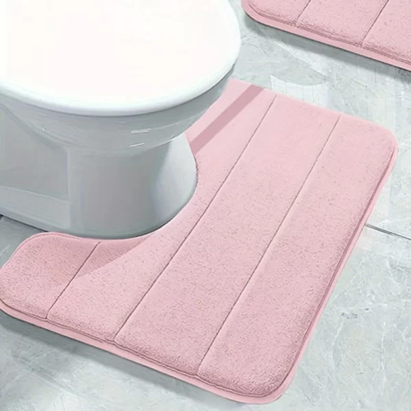 Soft Non-slip Quick-dry Bathroom/Toilet U-mat