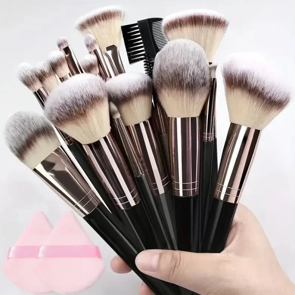 Professional 3-20Pcs Makeup Brushes Set