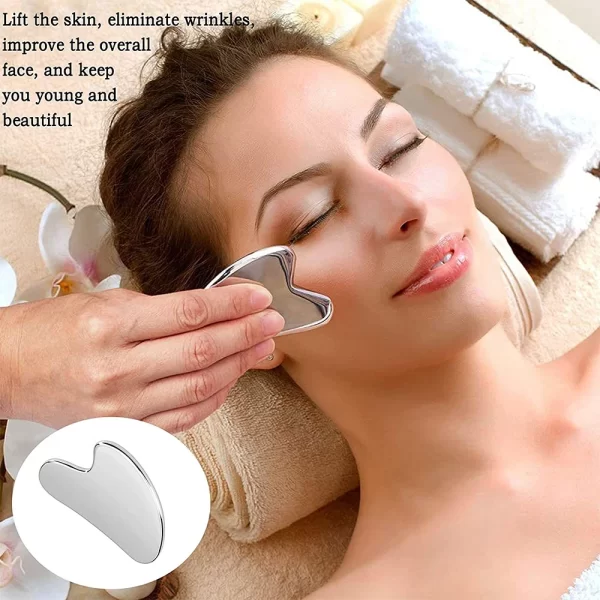 Gua Sha Skin Scraper Face Massage Skincare Tool