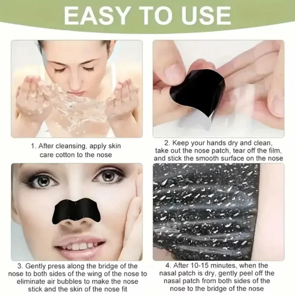 Deep Cleaning Blackhead Remover Mask for Nose