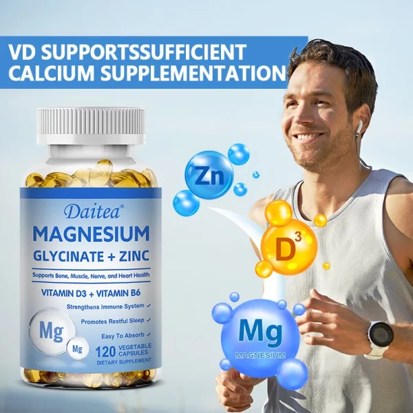 Daitea Magnesium and Zinc Capsules