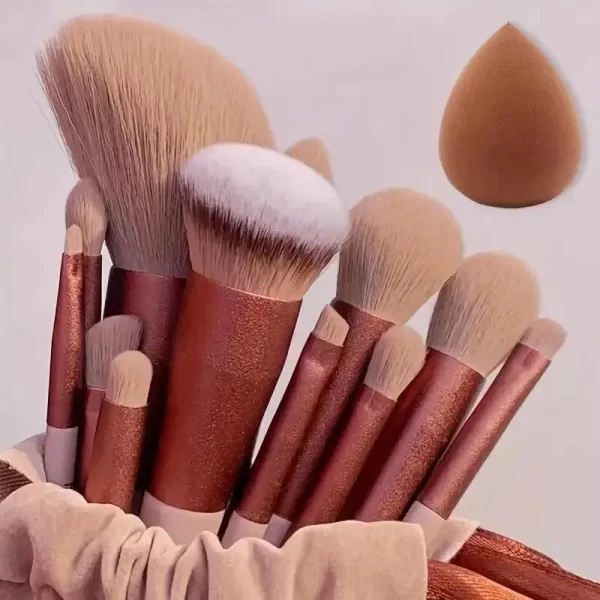 Soft Fluffy Professional Cosmetic Makeup Brush Set