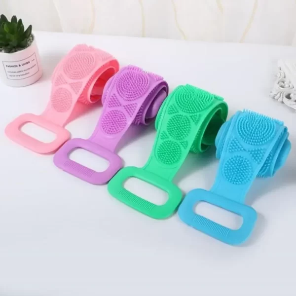 Silicone Body Scrubber Back Exfoliating Sponge