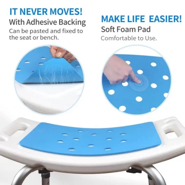 Non-Slip Shower Chair Cushion