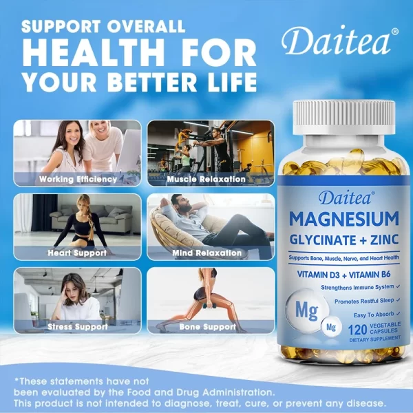 Daitea Magnesium and Zinc Capsules