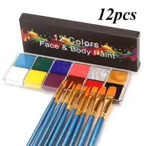 8/12/15 Colours Face and Body Paint Set