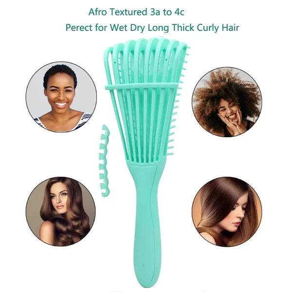 Detangling Hair Comb for Curly Thick Hair