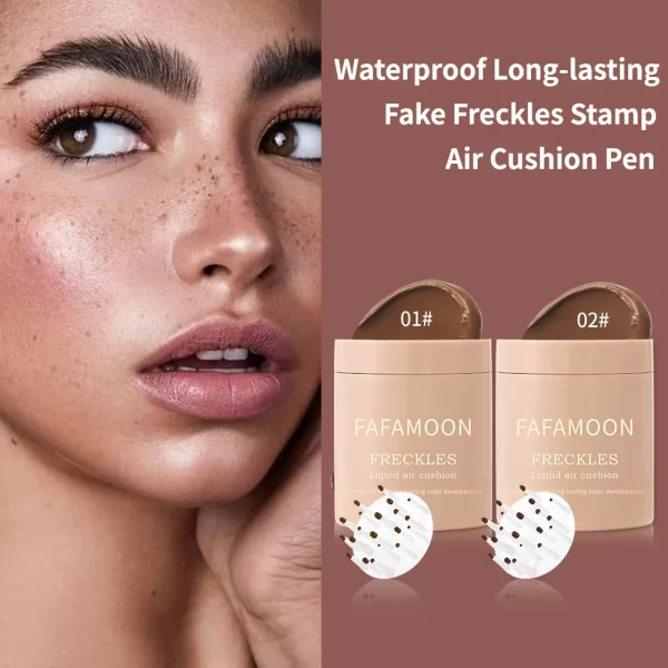 Waterproof Lifelike Liquid Air Cushion Freckle Face Body Kit