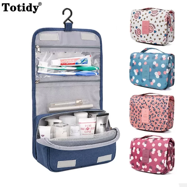 Unisex Waterproof Hanging Travel Storage Makeup Organizer