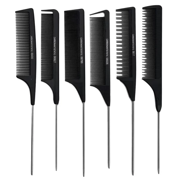 Professional Stainless Steel Salon Hair Tail Combs