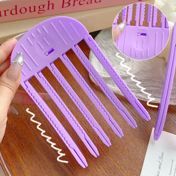 Fluffy Styling Curling Barrel Portable Korean Hair Comb