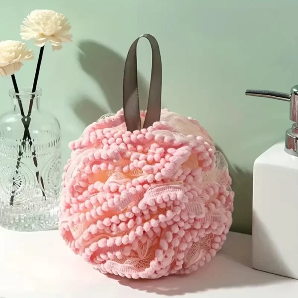 Soft Foaming Flower Ball for Body Cleaning