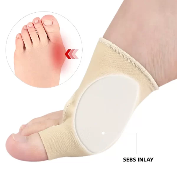 1Pair Toe Separators for Foot Care