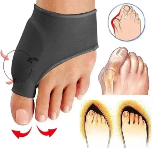 1Pair Toe Separators for Foot Care