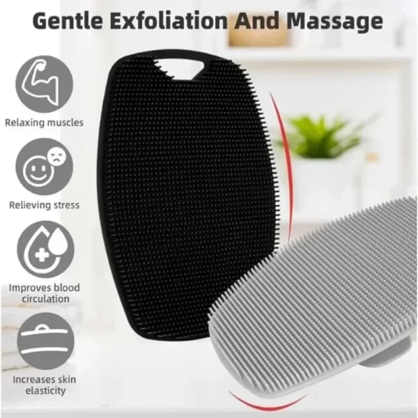 Unisex Soft Silicone Exfoliating Brush