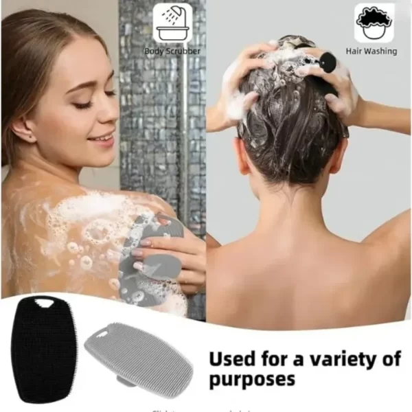 Unisex Soft Silicone Exfoliating Brush