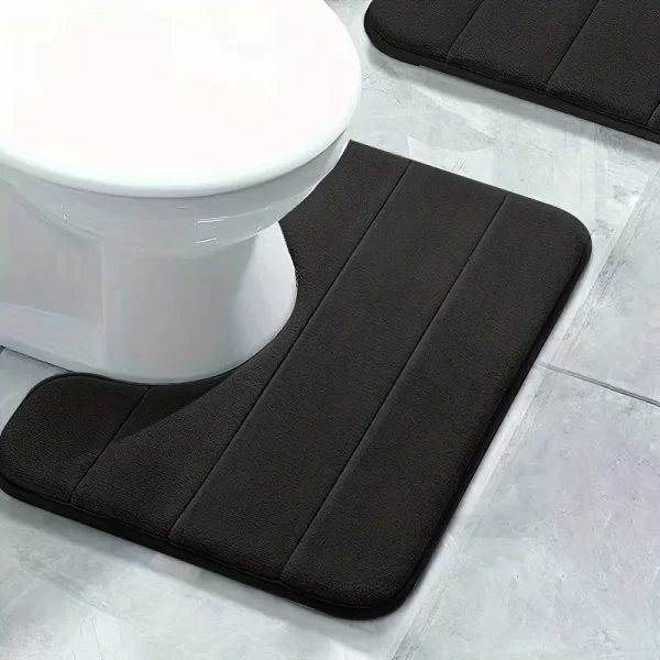 Soft Non-slip Quick-dry Bathroom/Toilet U-mat