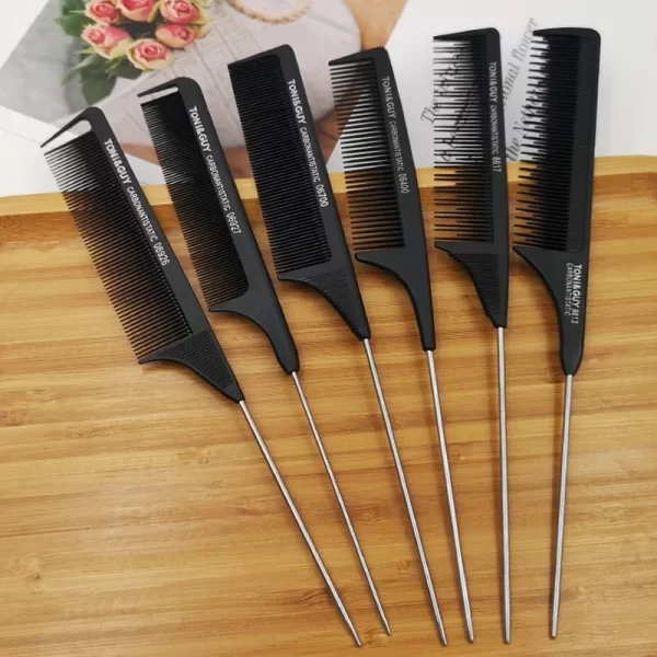 Professional Stainless Steel Salon Hair Tail Combs