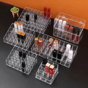 24/9 Grid Display Box Acrylic Makeup Organiser