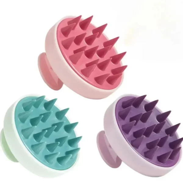 Silicone Shampoo Scalp Massage Brush