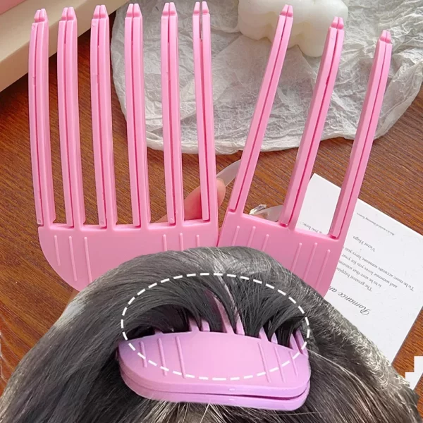 Fluffy Styling Curling Barrel Portable Korean Hair Comb