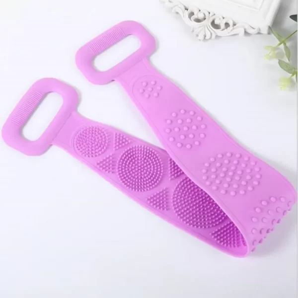 Silicone Body Scrubber Back Exfoliating Sponge