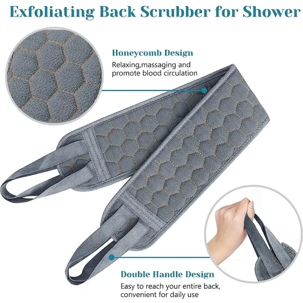 Exfoliating Body Scrubber 3pcs Set