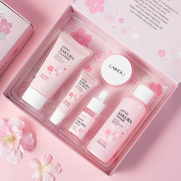 Japan Sakura Skin Care 5pcs Set