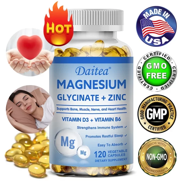 Daitea Magnesium and Zinc Capsules