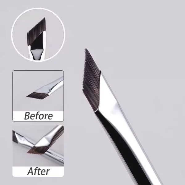 Ultra Thin Fine Angle Flat Blade Eyeliner Brush