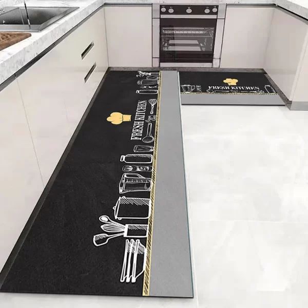 Soft Washable Anti Slip Kitchen Floor Mat