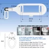 Non-Electric Adjustable Water Pressure Bidet Toilet Seat