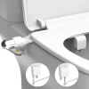 Non-Electric Adjustable Water Pressure Bidet Toilet Seat