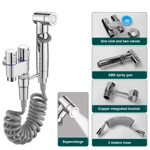 All-copper Handheld Toilet Sprayer Bidet