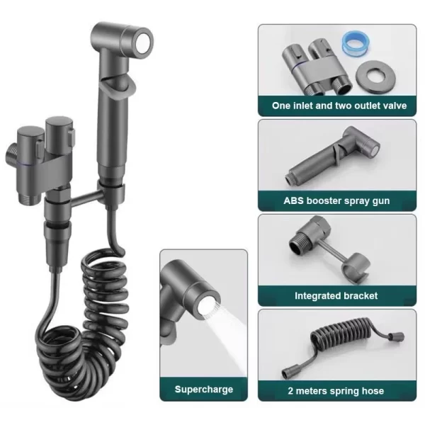 All-copper Handheld Toilet Sprayer Bidet