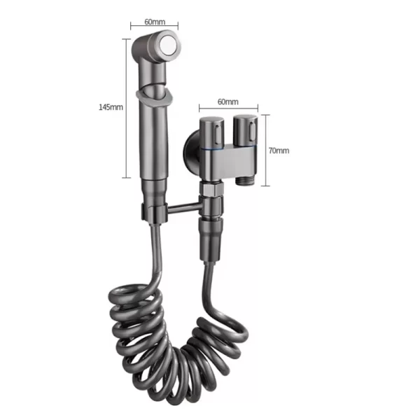All-copper Handheld Toilet Sprayer Bidet