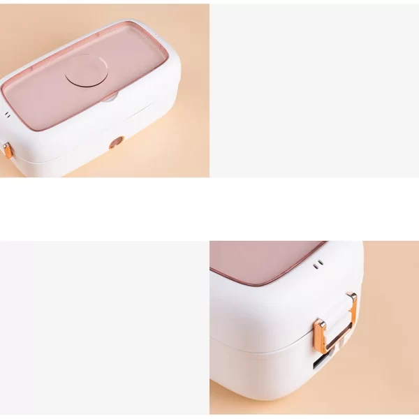 USB Portable Electric Stainless Steel Heated Lunch Box