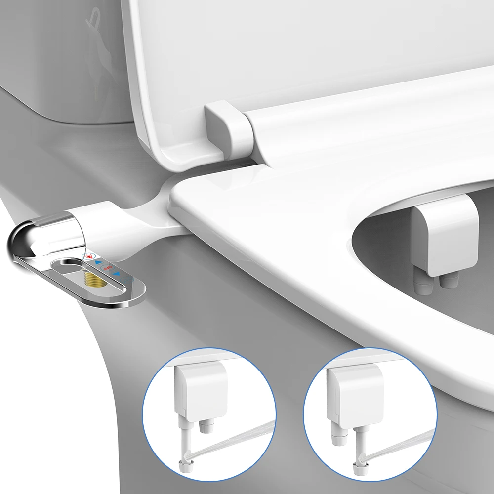 Lightweight Ultra-thin Non-Electric Bidet Toilet Seat